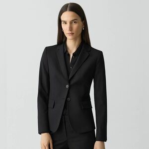 Theory Wool Black‎ Women's Blazer